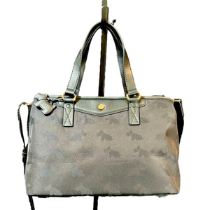 Radley London Shoulder Bag, Crossbody Strap, Scotty Dog Jacquard & Fob